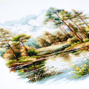 70-39 - Лесное озеро