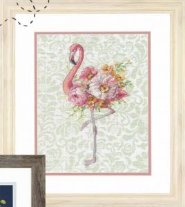 70-35409 - Цветочный фламинго