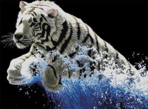 7071-3D - Белый тигр