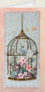 77-О-10 - Птица счастья. Открытка