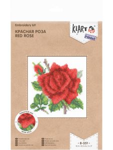 8-351 - Красная роза