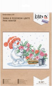 8-387 - Зима в розовом цвете