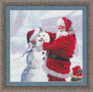 97697 - Санта и снеговик