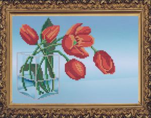 HC4114 - Красные тюльпаны