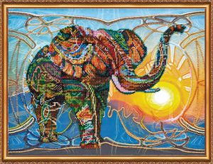 ab-368 - Мозаичный слон
