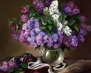 ALM064 - Натюрморт с сиренью