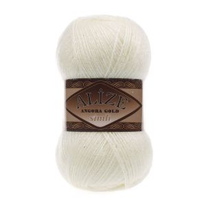 Angora Gold Simli 01 - Пряжа Alize Angora Gold Simli 01