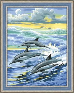 АЖ-1062 - Семья дельфинов