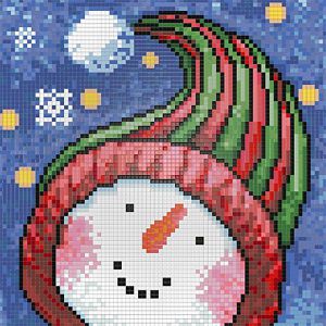 АЖ-1262 - Портрет снеговика