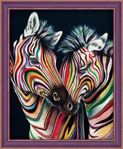 АЖ-1556 - Цветные зебры