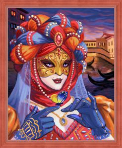 АЖ-1586 - Венецианская дама