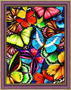 АЖ-1725 - Яркие бабочки