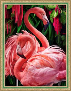 АЖ-1739 - Пара фламинго