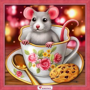 АЖ-1813 - Крысенок в чашке