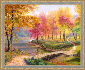 АЖ-1822 - Осень в старом парке