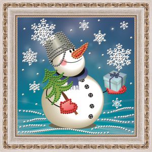 АЖ-3010 - Снеговик с подарком