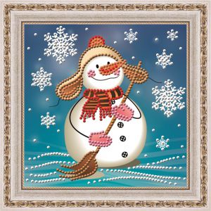 АЖ-3012 - Снеговик с метлой