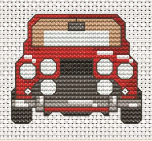 b024 - Красная машинка