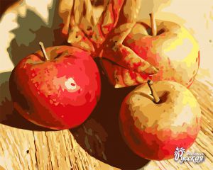 B029 - Осенние яблоки