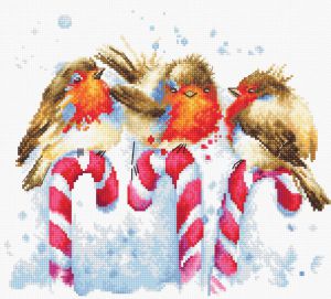 b1154 - Рождественские птицы