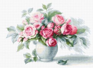 b2280 - Этюд с чайными розами