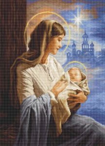 b617 - Дева Мария с младенцем