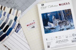 b727 - Волчий вой и зимняя луна