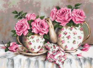ba2320 - Утренний чай и розы