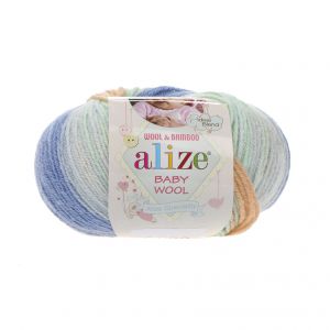 BABY WOOL Batik 6539 - Пряжа Alize BABY WOOL Batik 6539