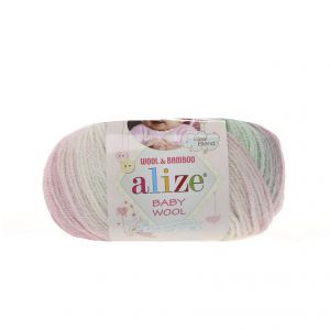 BABY WOOL Batik 6541 - Пряжа Alize BABY WOOL Batik 6541