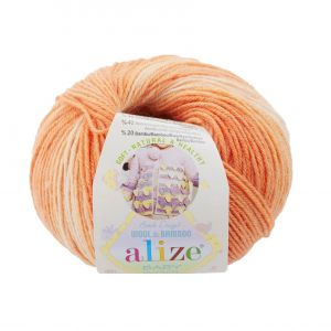 BABY WOOL Batik 7720 - Пряжа Alize BABY WOOL Batik 7720