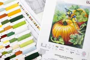 bu5094 - Птички на тыкве