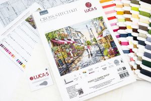 bu5107 - Парижский цветочный магазин