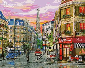 C018 - Парижские улочки
