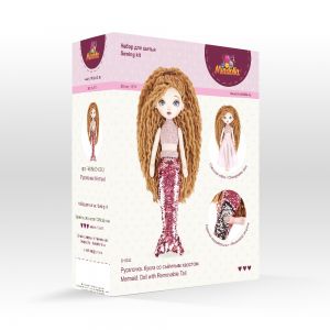 D-0242 - Русалочка. Кукла со съемным хвостом