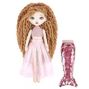 D-0242 - Русалочка. Кукла со съемным хвостом