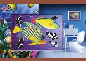DE7096 - Разноцветные рыбки