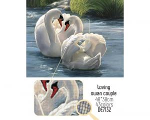 DE7132 - Влюбленные лебеди