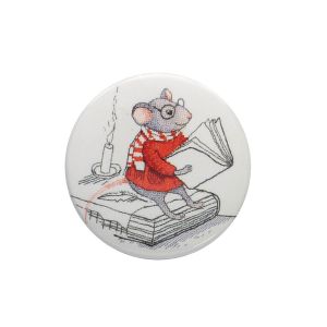 иг15 - Игольница Мышка с книжкой