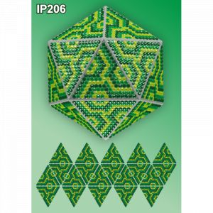 IP206 - Мозаика. Зелёный