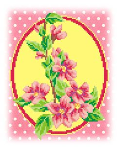 кн-401 - Розовые цветы