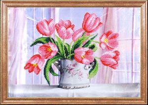КС-030 - Розовые тюльпаны