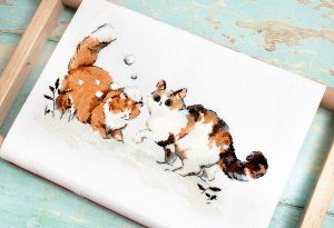 L8813 - Зимние котики