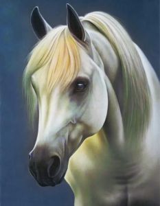 lg065 - Белая лошадь