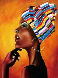 lmc013 - Портрет африканки