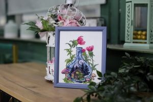 м-018 - Домик в бутылке