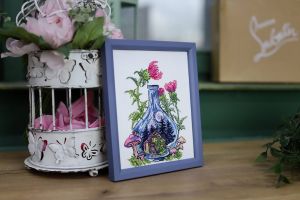 м-018 - Домик в бутылке