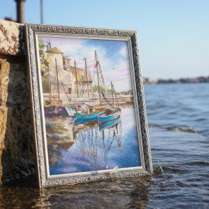 m1083 - Акварель на воде