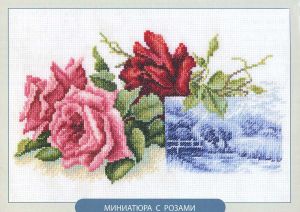 m518 - Миниатюра с розами