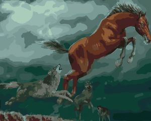 mg6052 - Охота на лошадь